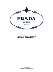 groupe prada 2016 2017|prada group annual report.